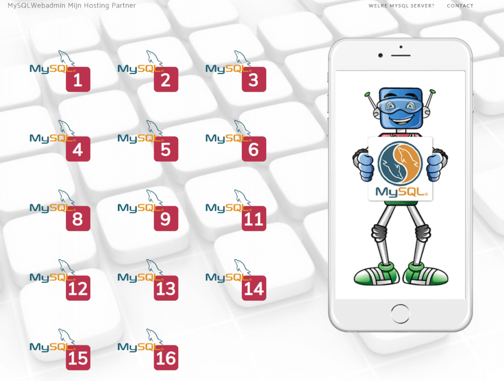 Waar kan ik mijn MySQL Databases beheren? (phpMyAdmin)