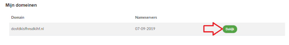 Modify Nameservers