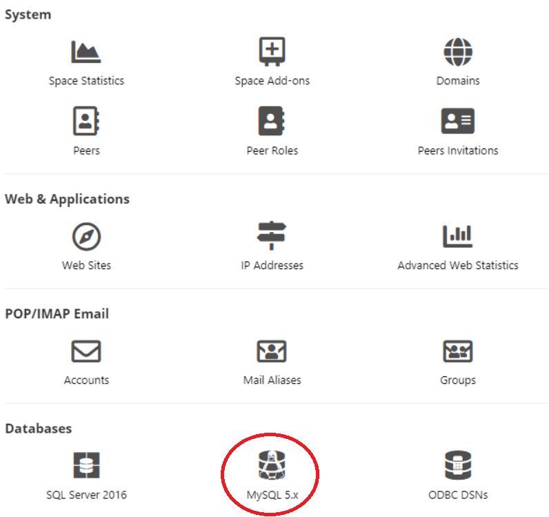 Wie kann ich eine Datenbank erstellen?