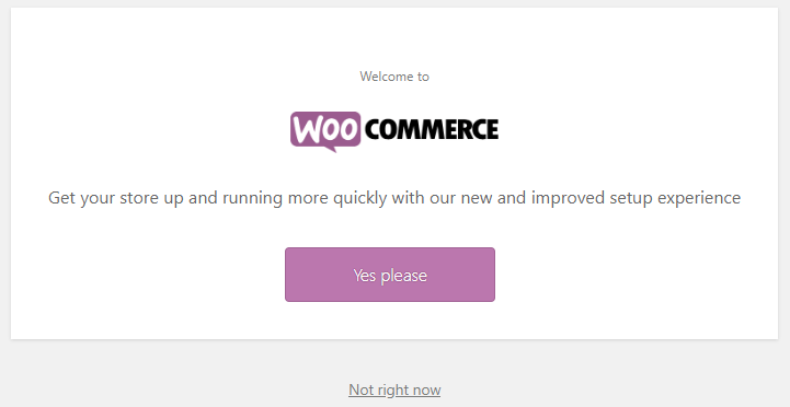 WooCommerce installatie binnen de Wordpress admin