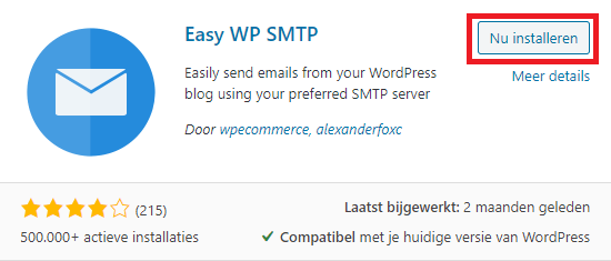WordPress SMTP via Easy WP SMTP