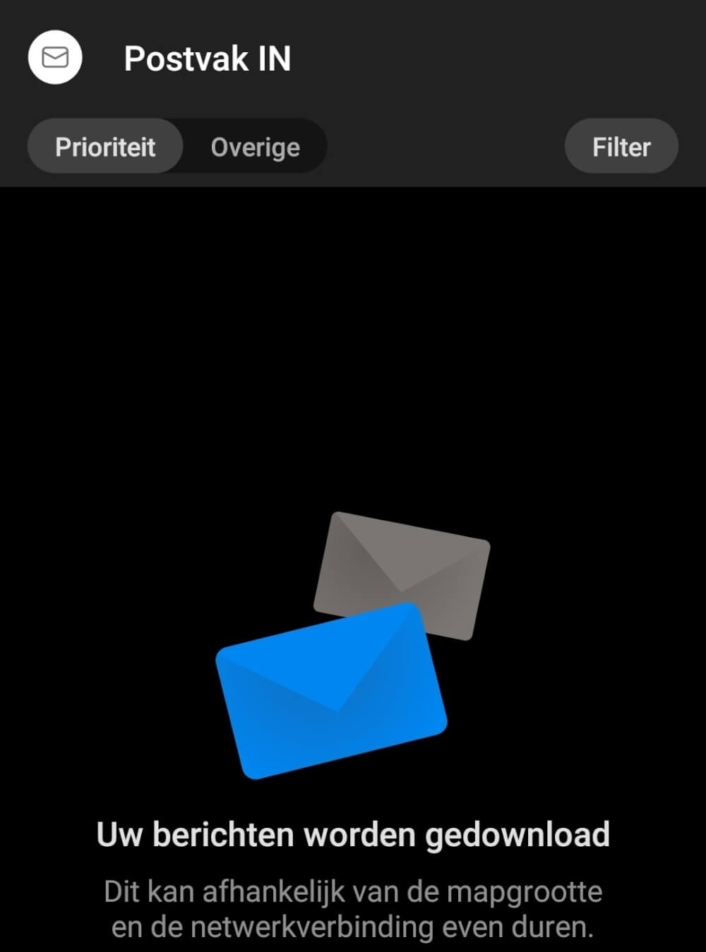 Push mail instellen - Outlook App