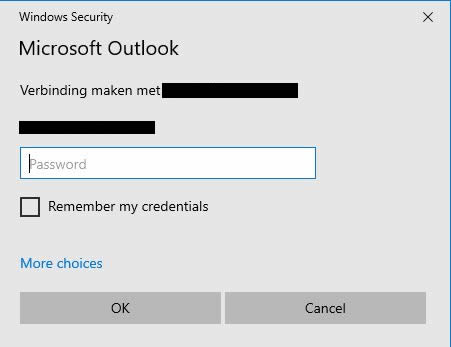 Pushmail - setting up Exchange in outlook