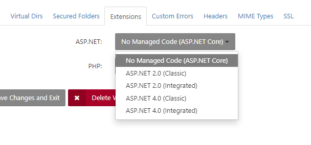 Publiceren van ASP.NET Core 