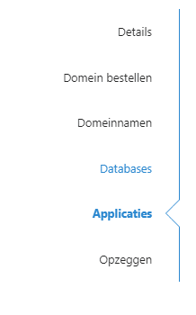 Node js applicatie aanmaken