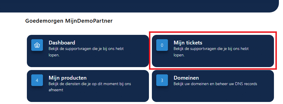 Hoe maak ik een ticket aan?