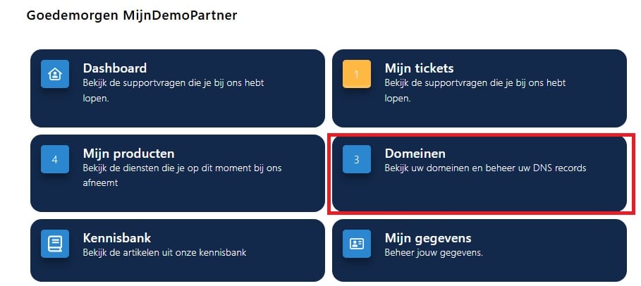 DNS doorverwijzen naar Shopify