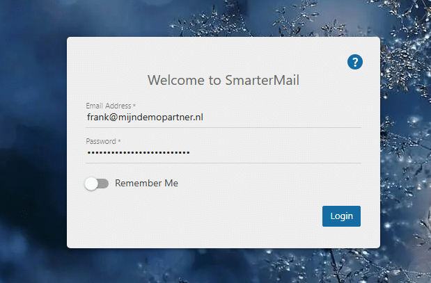 Hoe kan ik op de webmail inloggen?