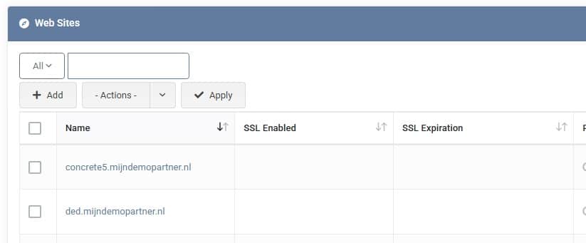 Hoe wijzig ik de root folder van mijn website?
