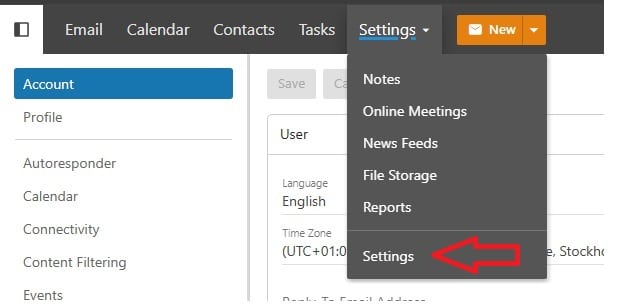 Content Filtering regels aanmaken