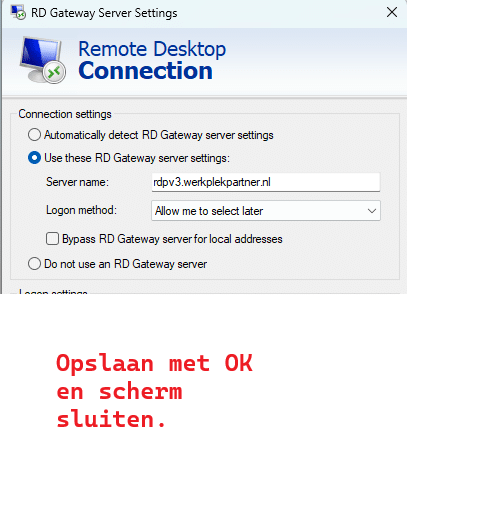 Remote Desktop connectie bijwerken naar v3