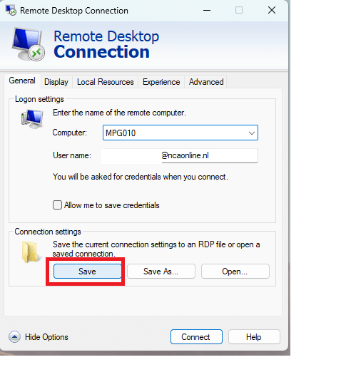 Remote Desktop connectie bijwerken naar v3