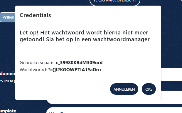 WordPress installeren binnen Linux webhosting pakket