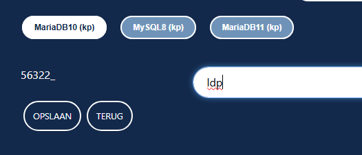 Databasebeheer binnen Linux webhosting