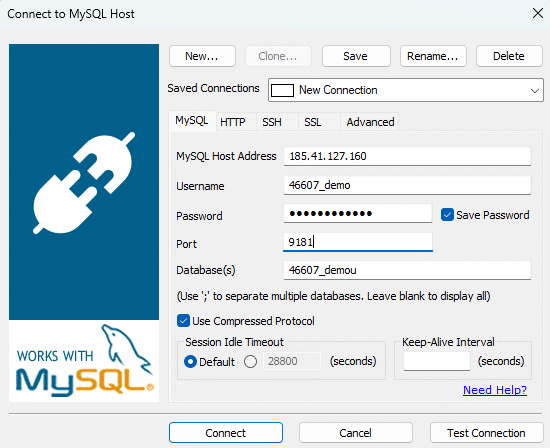 Databasebeheer binnen Linux webhosting