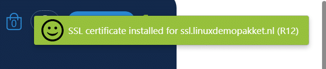 SSL certificaat activeren binnen Linux