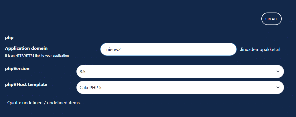 Wat is een vHost template?