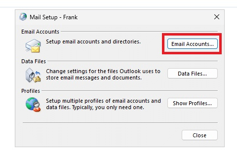 Hosted Exchange instellen binnen klassiek Outlook