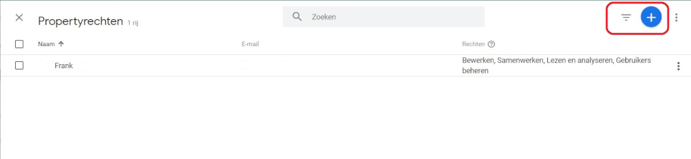 Google Analytics-Benutzer hinzufügen