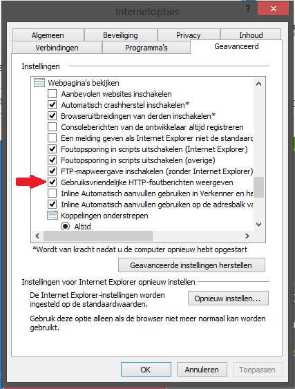 HTTP 500 - Interner Serverfehler