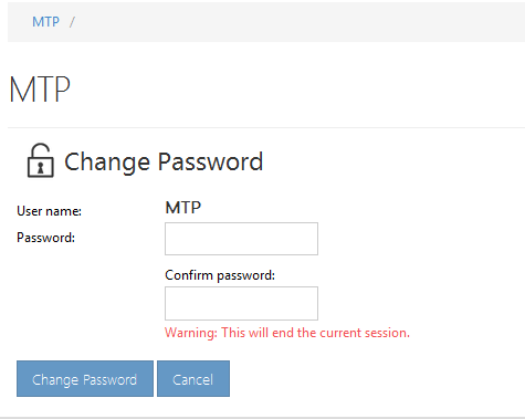 How can I change my username & password?