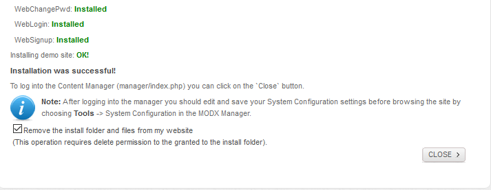 Hoe installeer ik ModX CMS?