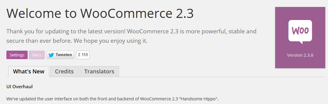 WooCommerce installatie binnen de Wordpress admin