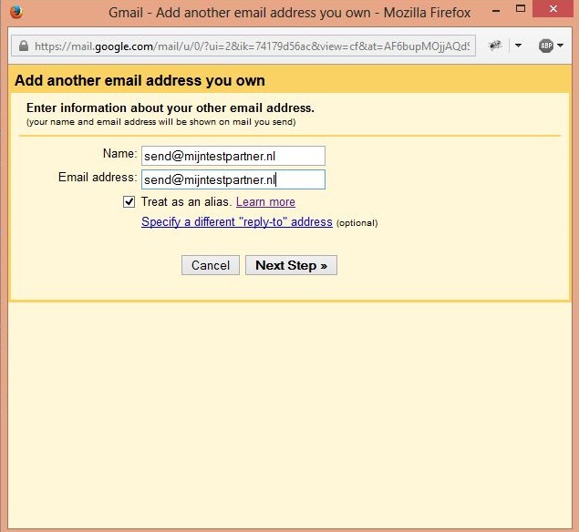 Email instellen - Gmail 