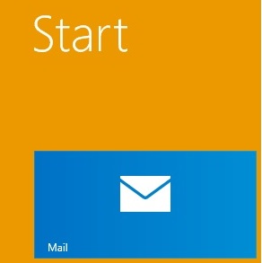 E-mail instellen - Windows 8 Mail client app